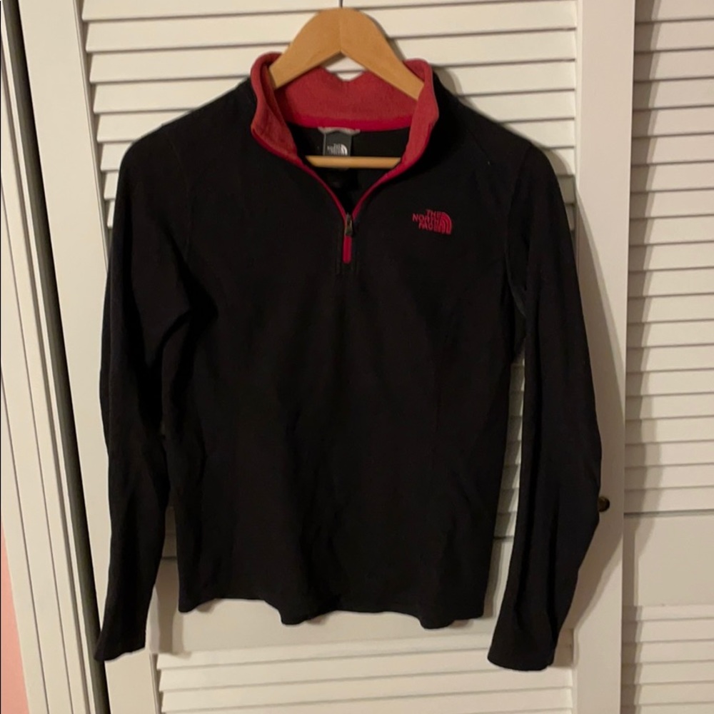 North face quarter zip